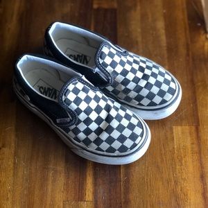 Vans checkered platform sneakers